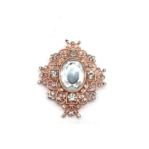 Wholesale Bulk Lot Vintage Crystal Brooch Pin Dress Rhinestone Decoration Jewelry Buckle