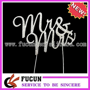 Party & Holiday Supplies mr and mrs wedding cake topper for birthday cake decoration