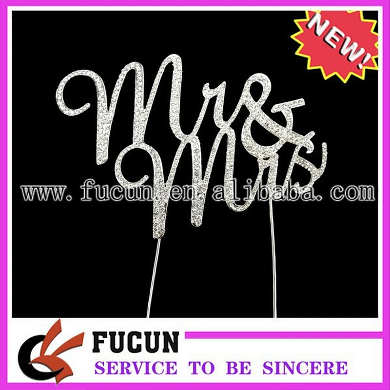 Party & Holiday Supplies mr and mrs wedding cake topper for birthday cake decoration