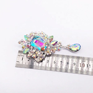 Chinese Supplier Elegant Series Fashion Rhinestone Brooches Lapel Pin For Ladies Women