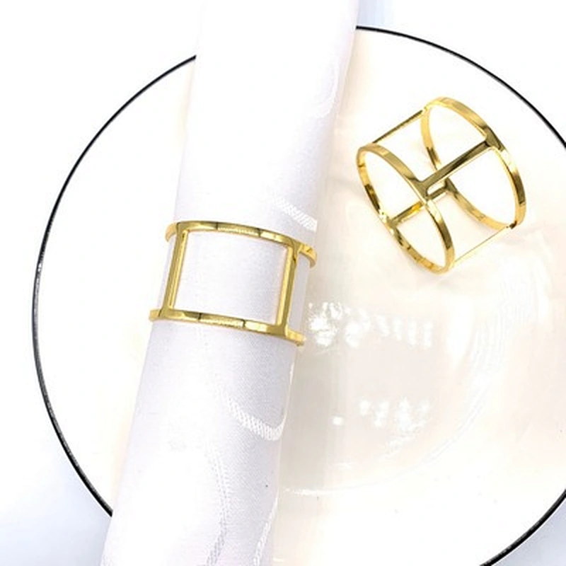 Wholesale Cheap napkin rings for serviette decoration