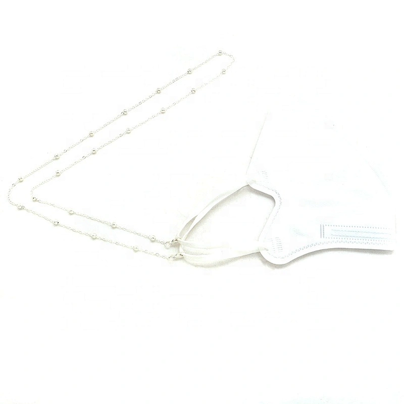 Fashion Metal Glass Lanyard Face Masking Lanyard