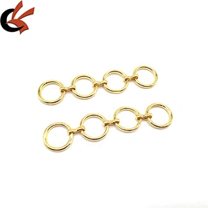 Bikini Connector Accessories Design Rhinestone Decorating Tools Circle Metal Shoe Swimwear Buckle