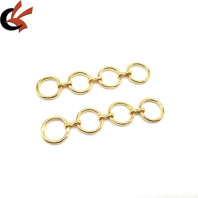 Bikini Connector Accessories Design Rhinestone Decorating Tools Circle Metal Shoe Swimwear Buckle