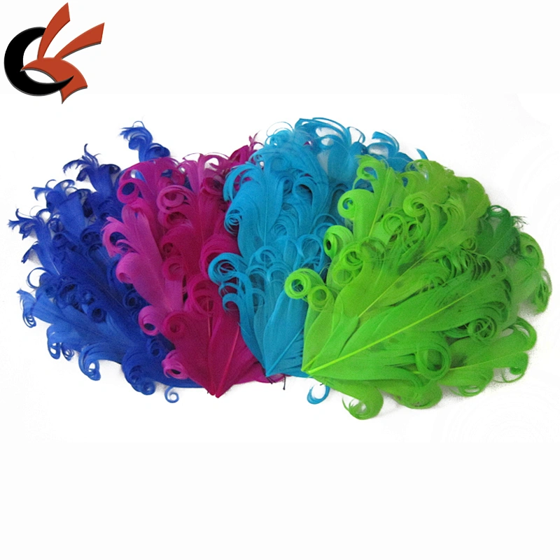 Headband Hair Accessories Clips Fascinator Wedding Bridal Curly Feather Pad