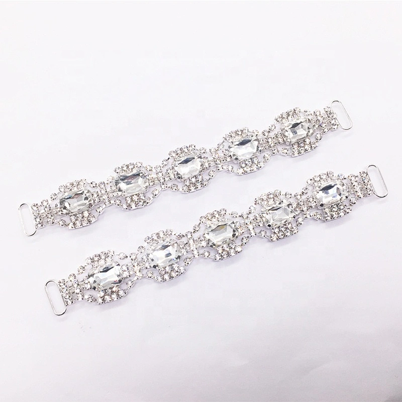 Custom Hot Sale Sparkle Bling Reusable Washable Rhinestone Crystal Bikini Connector