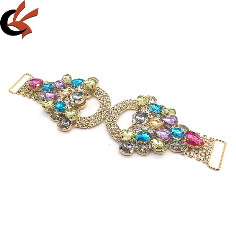 Sexy Bikini Women Swimwear 2021 Solid Swimsuit Female Accessories Bikini Suit Rhinestone Connector