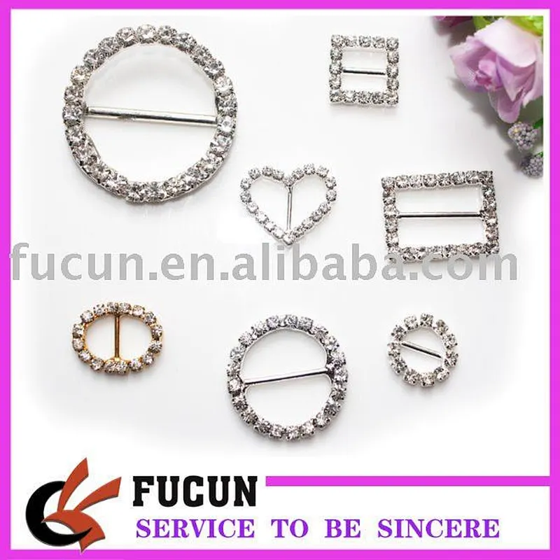 small ribbon slider buckles
