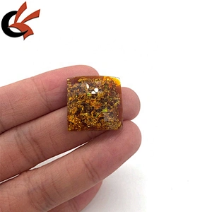 factory sales unique gold inside resin material rhinestone