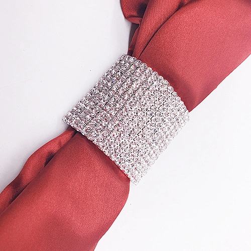 2020 Wedding Decors Diamante Invitations Rhinestone buckle For crystal Slider ribbon