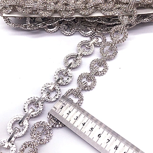 Top quality cadena strass rhinestone trim for clothing
