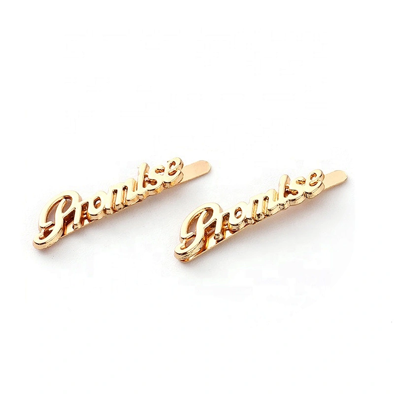 Wholesale custom metal letter shoes upper buckle for shoe and bag charms new designer charms