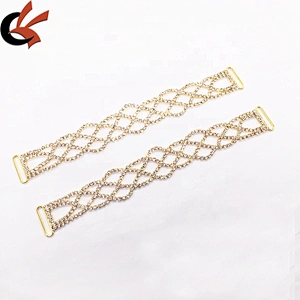Wholesale Fashion Summer Gold Plated Net Ladder Bottom Bikini Connector For Swimsuit Competition
