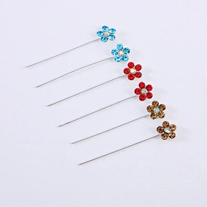 Customized Muslim Multi-Use Scarf Brooch Round Hijab Pin Pack of 30- Safety PIN in bulk