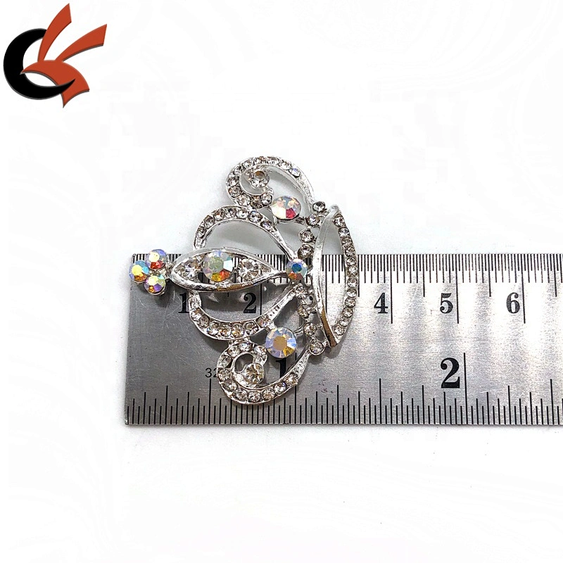 Vintage England Inspired Royal Prince Queen Crown Crystal Rhinestone Pin Brooch