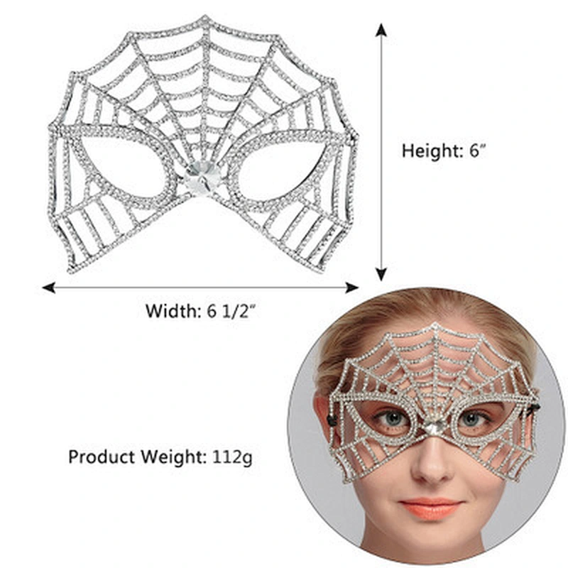Customize Crystal Rhinestone Cat Eye  Masquerade Mardi Gras Mask wholesale