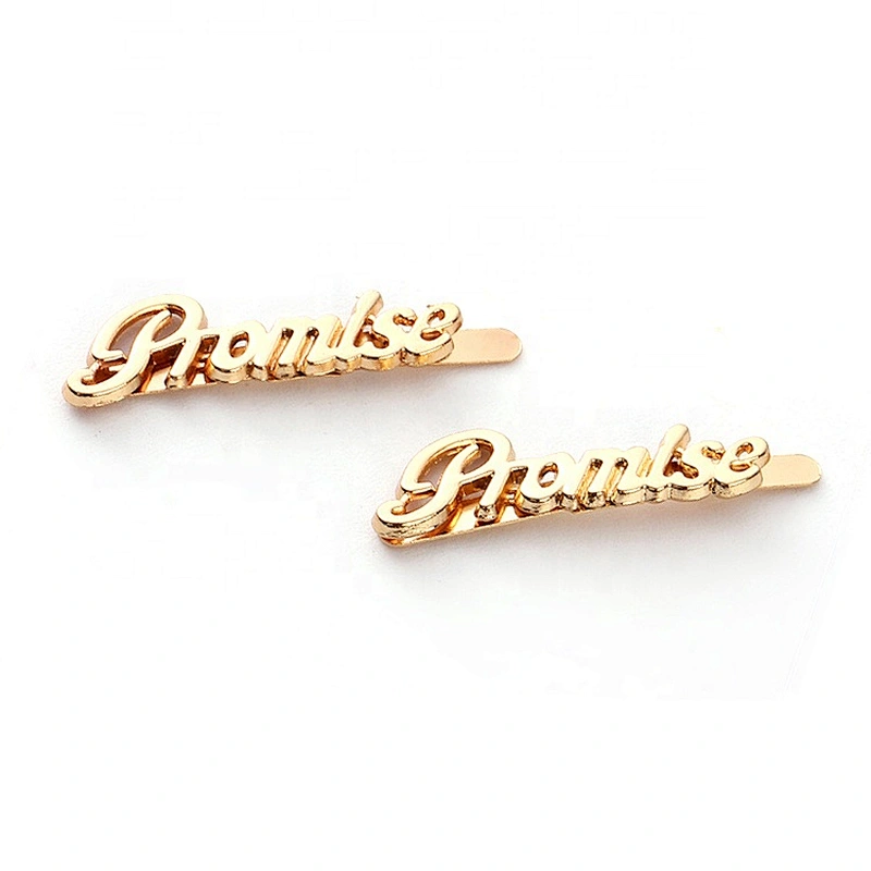 Wholesale custom metal letter shoes upper buckle for shoe and bag charms new designer charms