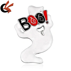 New creative Halloween cartoon brooch enamel ghost soul ornament brooch pin