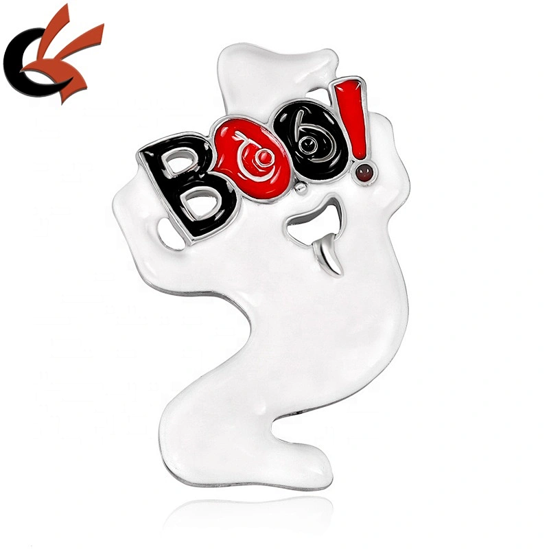 New creative Halloween cartoon brooch enamel ghost soul ornament brooch pin