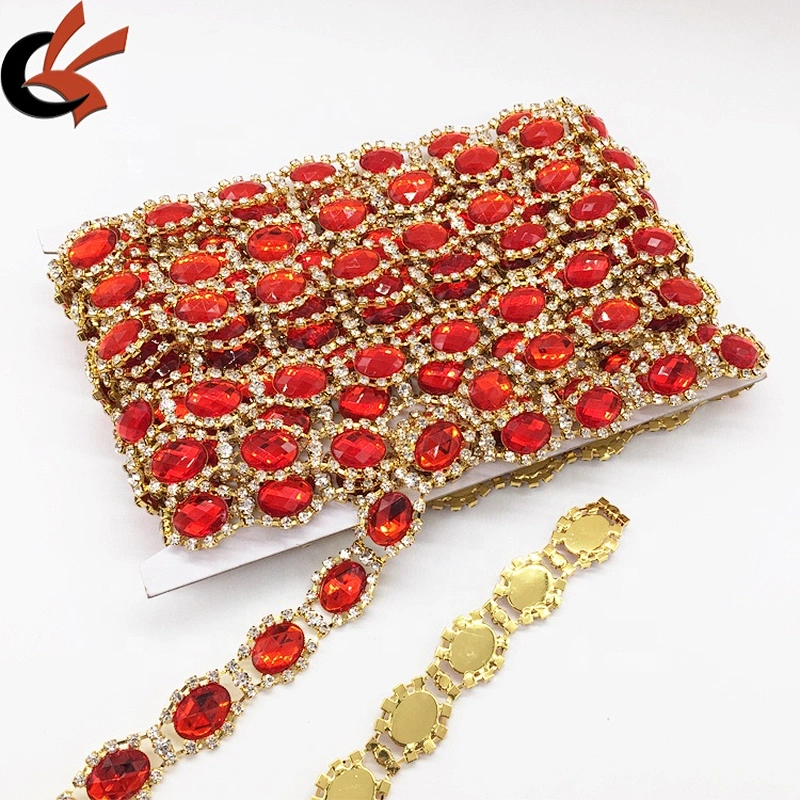 Make Fashion Couture Decorations Bridal Beaded Lace Trims Rhinestone Trimming For Garment