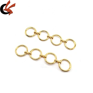 Bikini Connector Accessories Design Rhinestone Decorating Tools Circle Metal Shoe Swimwear Buckle