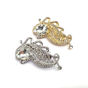 Making Jewelry fashion mix design diamond ornaments brooches for wedding apparel accessory