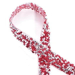 Sparkling Bling  Diamond Ribbons Roll  for Wedding Cakes Birthday Crafts Decoration
