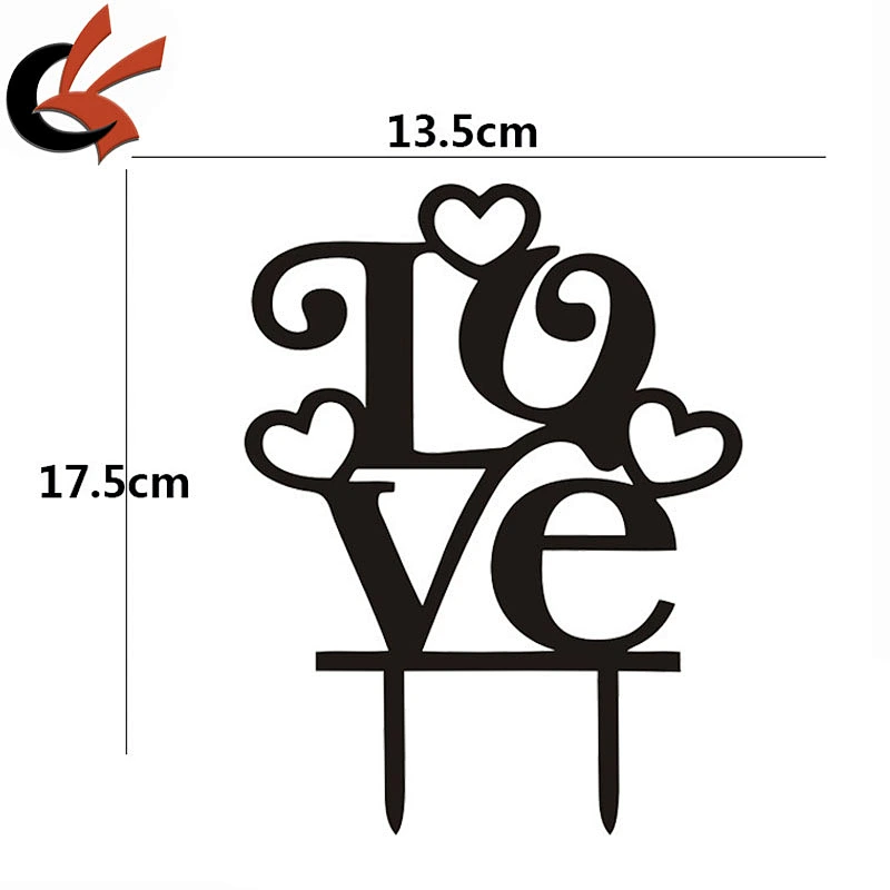 Personalized Love Cake Topper Wedding Cake Topper