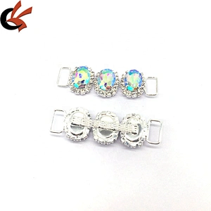 In Stock Diamond Women Swimwear Crystal Rhinestone Bikini Connector For Wholesale