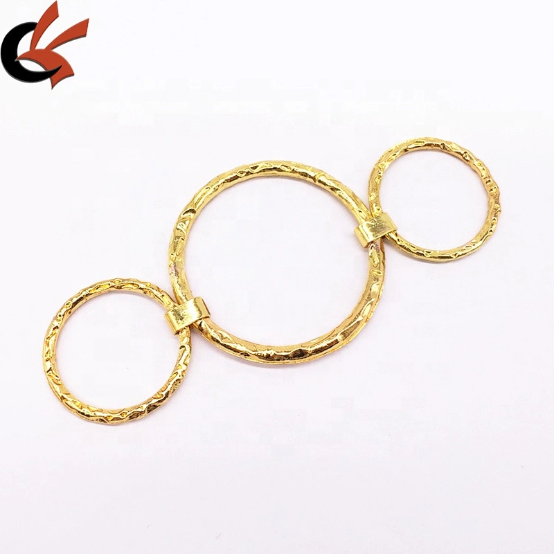 Cheap Price Gold Metal Circle Round Ring Women Swim Bikini Connector Wholesale