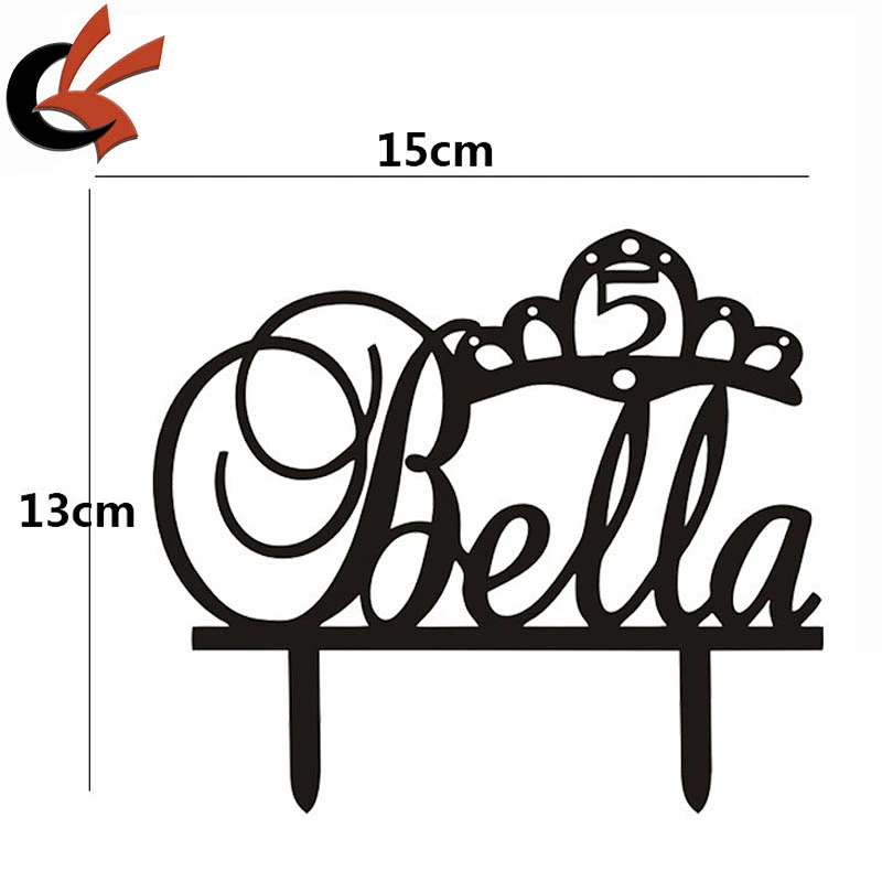 Cake decoration acrylic Quinceanera Birthday Number 15 Cake Topper