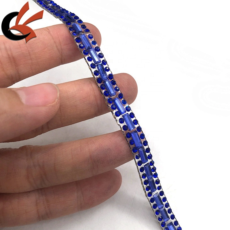 Garment decorate accessory Fashion trimming Hot- fix rhinestone adhesive tape