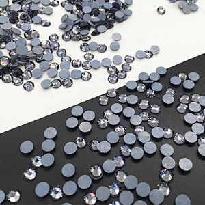 DMC Quality Hot-fix Rhinestone Flatback Crystal Glass Iron On Crystal TRA HFT Rhinestone For Garments Gem