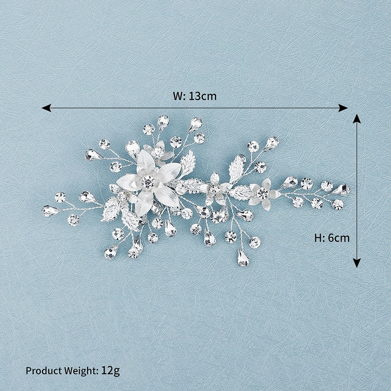 Whole Wedding Bridal Hair Accessories Crystal Rhinestone Hair Clips
