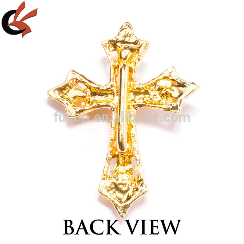 Wholesale Ex-factory Price Diamond Rhinestone Cross Buckle