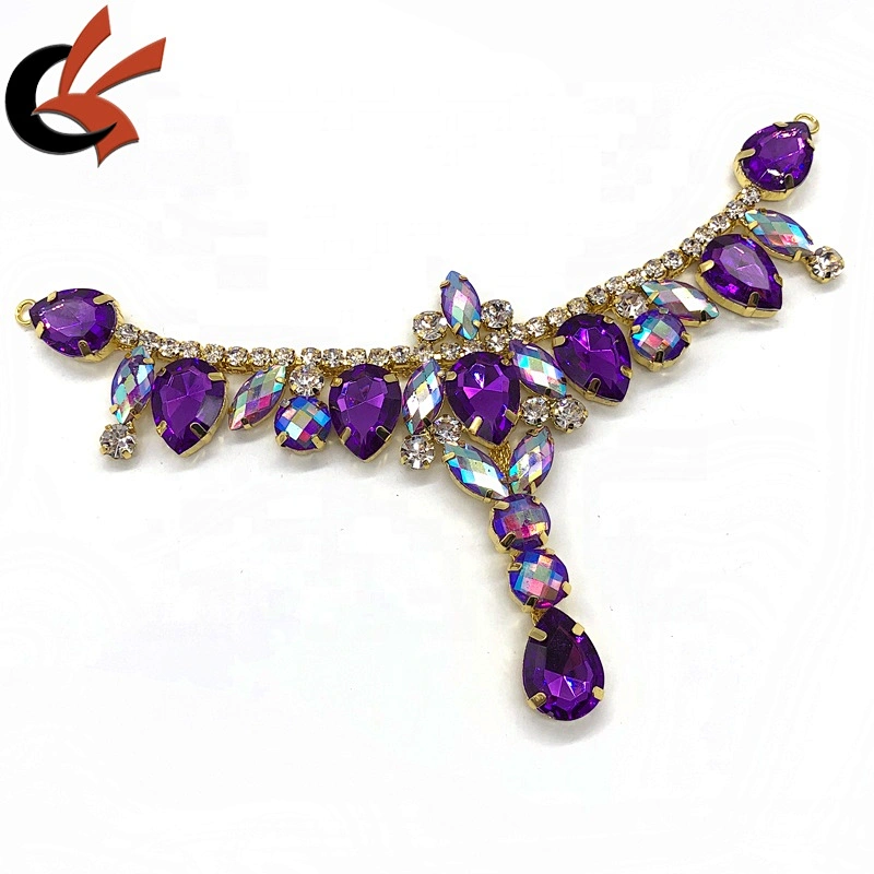 Hot sale crystal rhinestone bikini connector