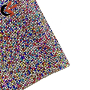 Top Quality Crystal Hot Fix Rhinestone Sheet For Clothes Sewing Stone Strass Iron On DIY Crafts