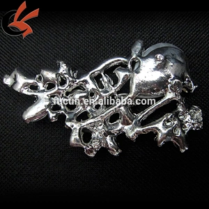 Antique crystal clear headband decoration diamante rhinestone brooch