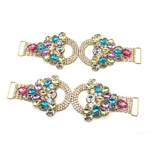 Sexy Bikini Women Swimwear 2021 Solid Swimsuit Female Accessories Bikini Suit Rhinestone Connector