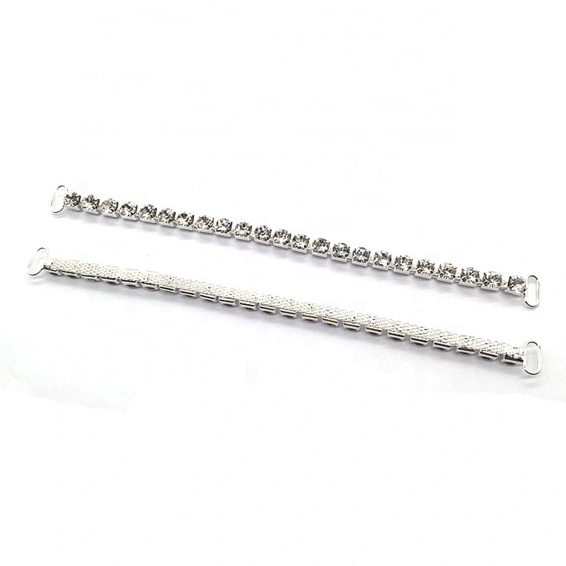 Women Sexy Bikini Accessories Single One Row SS28 Rhinestone Bikini Connector For Top and Bottom