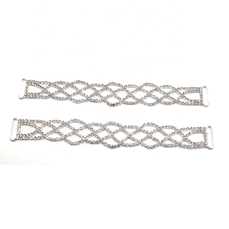 Bikini accessories crystal rhinestone bra high waist bikini swimwear connector