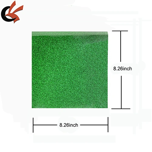 IN STOCK Cheap EasyWeed Assorted Colors 16 Sheets 8.26inch glitter Heat Transfer Vinyl