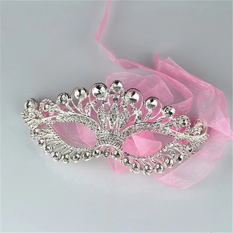 Masquerade Mask  Halloween Mask Metal silver Venetian party Mask