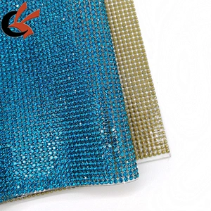 24x40cm Rhinestones Hotfix Hot Fix Iron On Applique Banding Mesh Sheet Wedding Dresses Shoes Trim