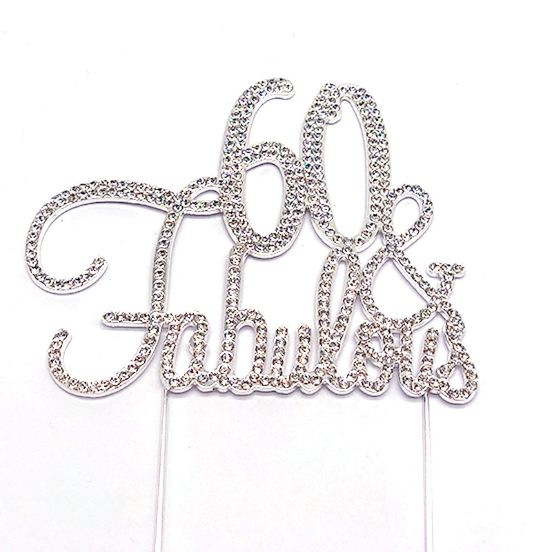 2021 New arrival Wedding Engagement decoration  crystal cake topper