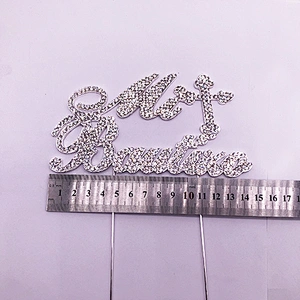 Jesus Christ religion theme rhinestone cake topper  for Christian baptism