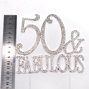 Party favor cake accessories  wedding crystal cake topper