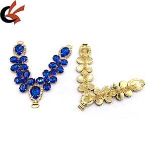 2021 new making product women sandals shoe upper shoe buckle chain for summer shoes Guangzhou supplier
