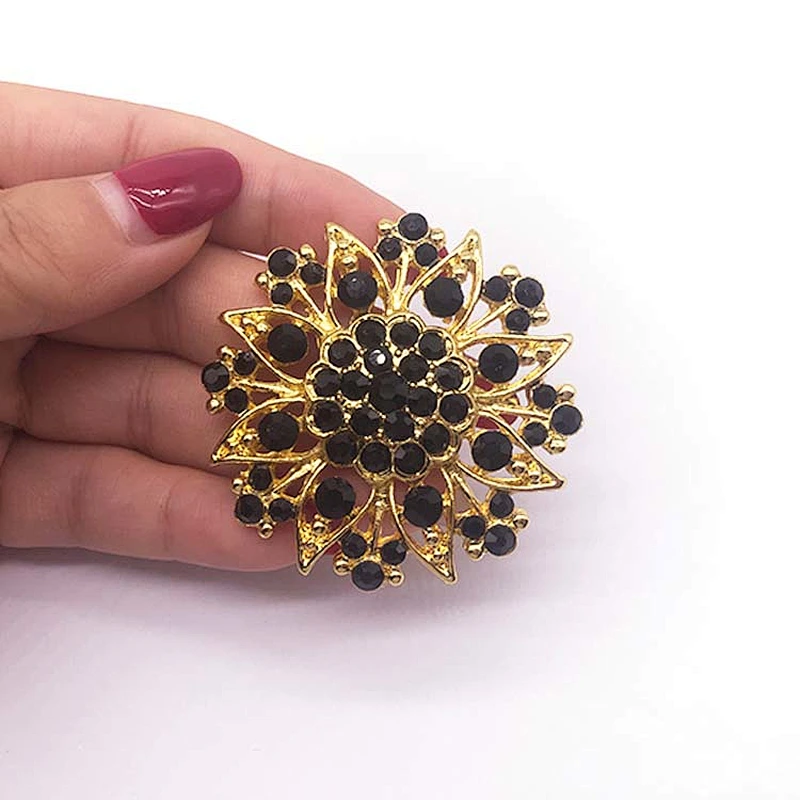 2020 Fashion flower  Brooch Pins Rhinestone Women Jewelry Accessories