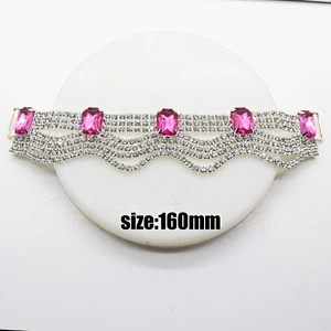 Strass Rhinestone Bikini chain Connector For Swimming Wear decoration